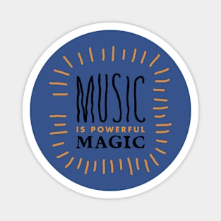 Music Magic (yellow) Magnet